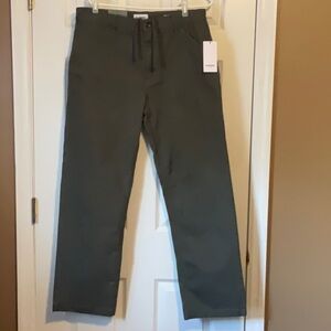 Goodfellow & Co Men’s Relaxed Casual Military Green Utility Pants Size 33W x 32L